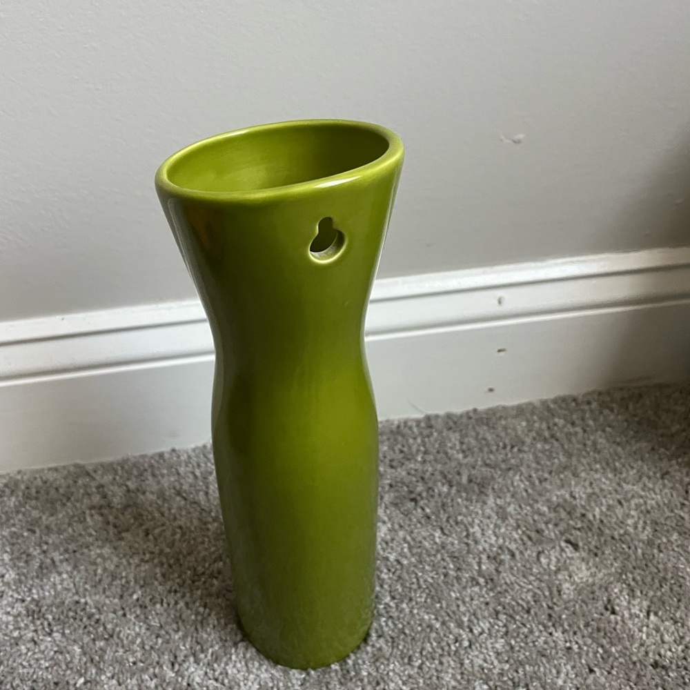 Vintage ceramic hanging wall vase
